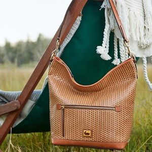 Dooney and Bourke Camden woven tote